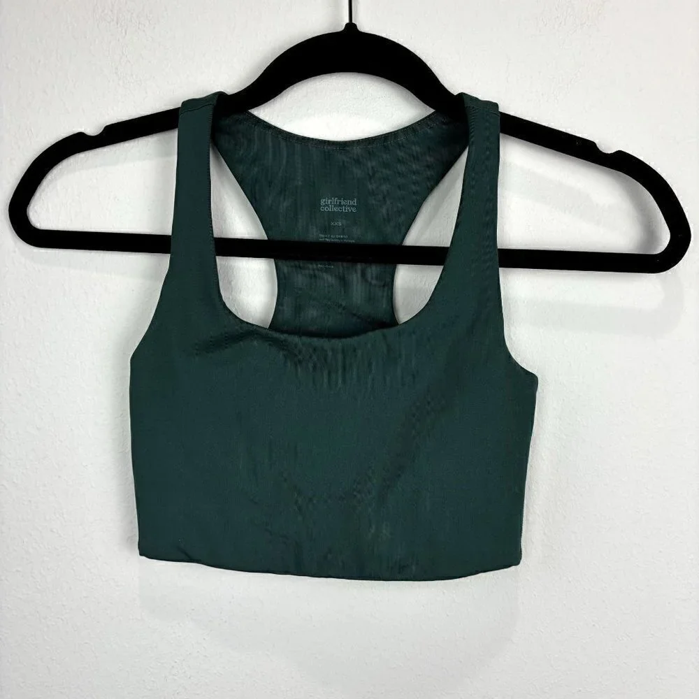 Girlfriend Collective Moss Paloma Racerback Bra XXS